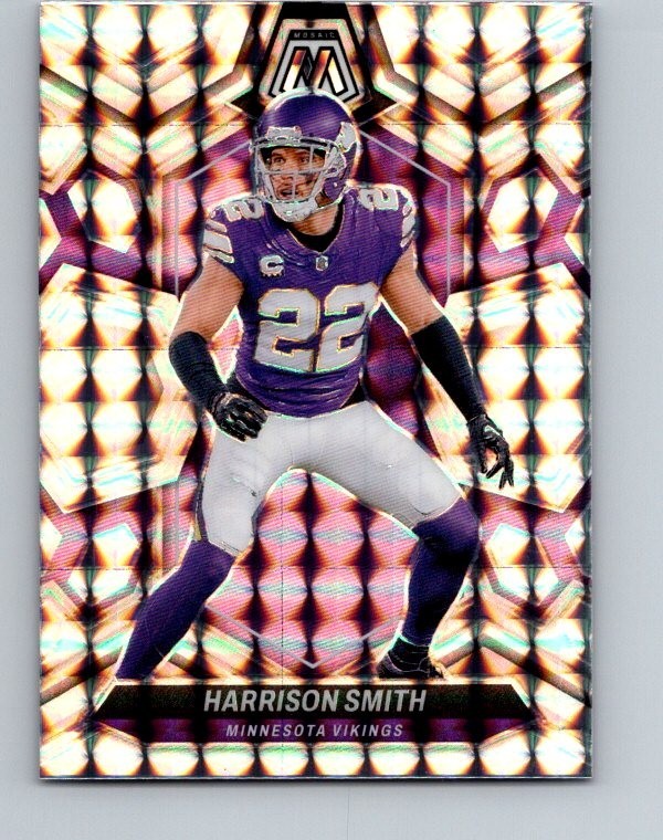 Harrison Smith 2024 Mosaic Football  Silver Mosaic Prizm #147