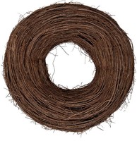 Clayre & Eef 6RO0608L Dekorationskranz Braun Ø 50 Cm X 14 Cm