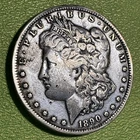 1890-O $1 Morgan Silver Dollar 90%