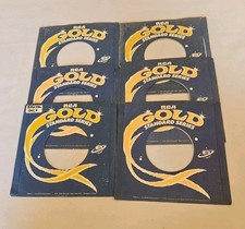 45 RPM 7" RECORD SLEEVES CO. SLEEVE 6 PACK SEE PHOTOS RCA Gold Records SLV341