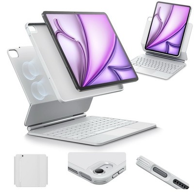 ESR iPad Air 13 Inch Keyboard Case M3 M2 2024 2025 Trackpad Magnetic