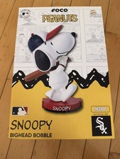 Snoopy Chicago White Sox 2023 Peanuts Bighead Bobblehead MLB Baseball