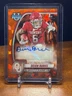 2024 Bowman Chrome University Deion Burks Auto 1st Prospect Orange Sapphire /25