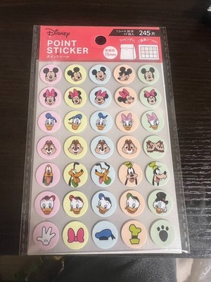 Disney Point Aufkleber Mickey & Friends 245 Stück Kawaii süß Japan...