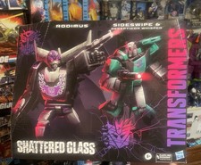 Transformers Shattered Glass Rodimus Sideswipe Decepticon Whisper Set MISB 2023