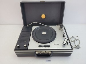 Kofferplattenspieler Junior 125/220V 36437240 DDR Technik Ersatzteil #262296
