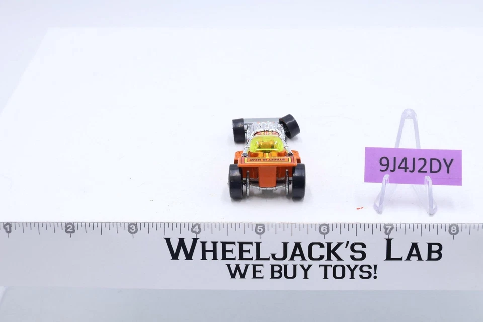 Land Lord 风火轮黑墙压铸橙色 1981 年美泰街道整洁 — 第 4/4 张图片