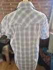 Vtg Miller Western Wear Ladies Size M Pearl Snap Shirt  — photo 3