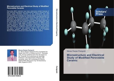 Microstructure and Electrical Study of Modified Perovskite Ceramic Manas Ranjan