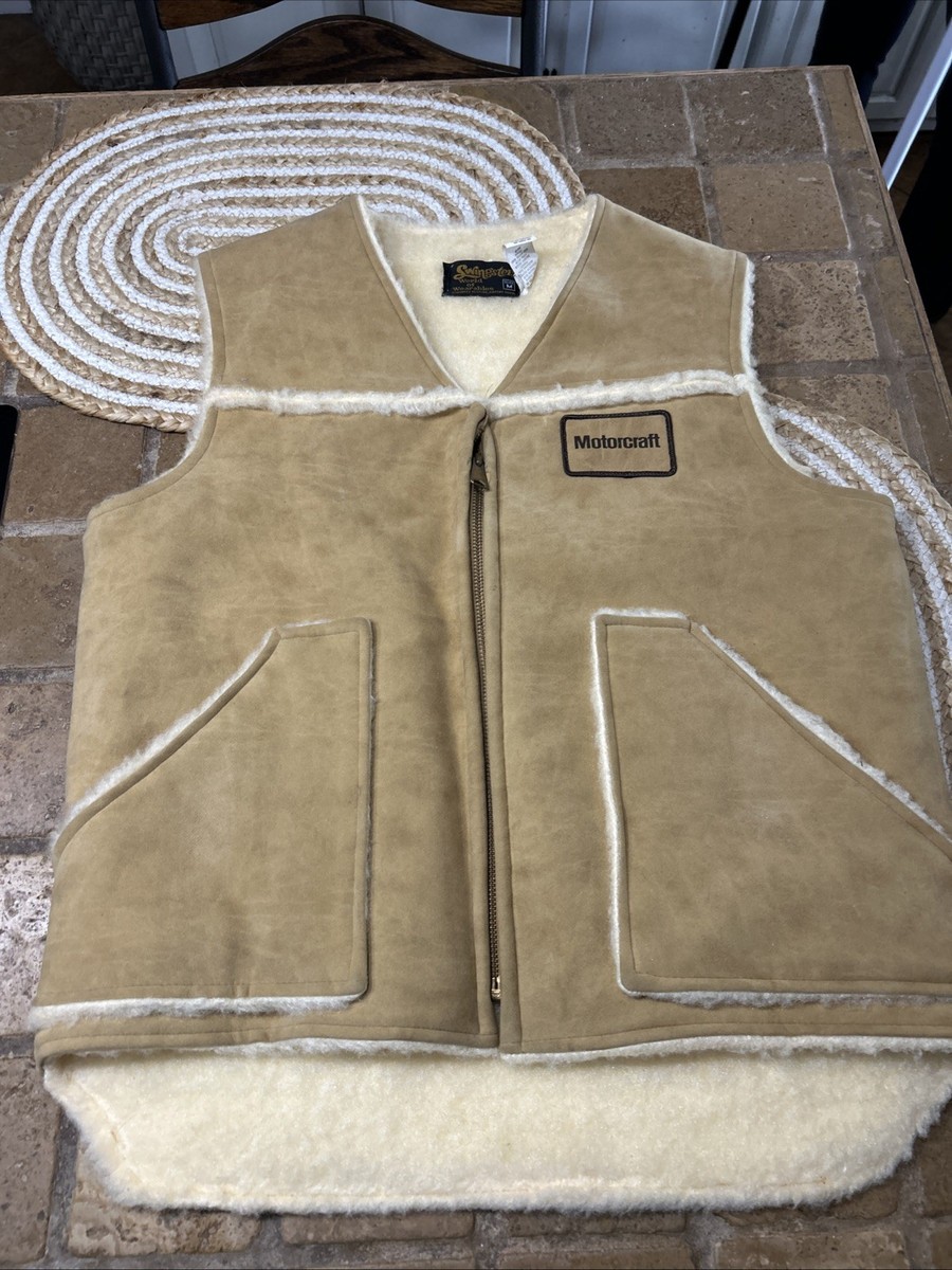 Veste De Travail Vintage Swingster Années 70 – Homme XL, Verte En Nylon Matelassé