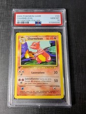 PSA 10 Charmeleon 1st Prima Edizione Base 24 Italiano