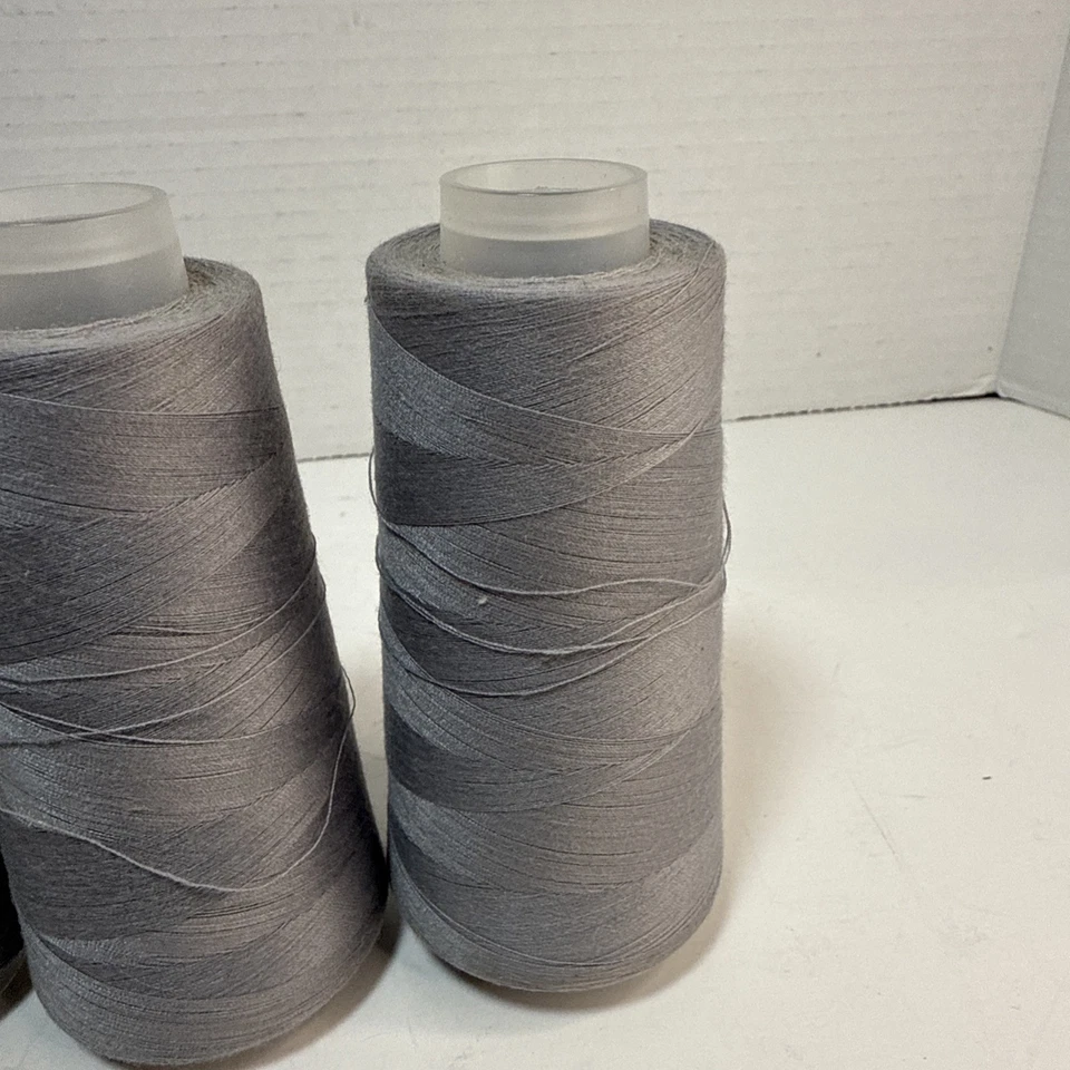 Beachwood Ltd Overlock Thread 100% Spun Polyester 3.0oz Grey Thread- - Image 4 of 4