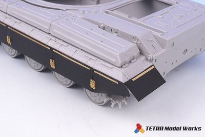 1/35 Tetra Model #MA35011 T-64A/B/BV Skirts Etching Parts for Trumpeter