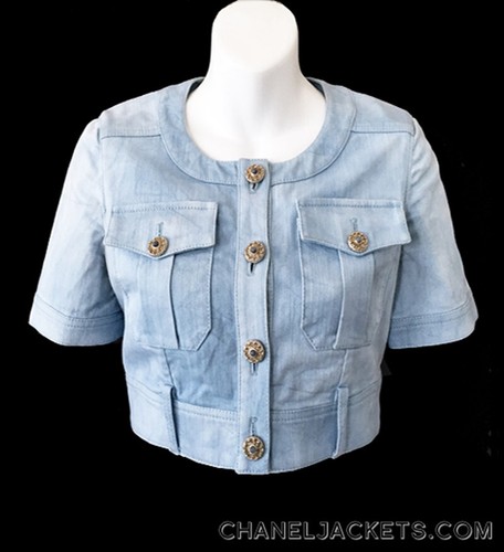 $ 1.850 CHANEL 11C bestickte leichte verblassende JEANS * FR 36/US 2/GROSS ~ MAKELLOS - Bild 10 von 12