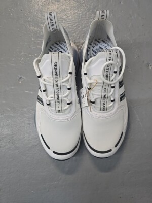 Adidas Originals NMD V3 Shoes Men's Size 10.5 White Athletic Running Sneakers