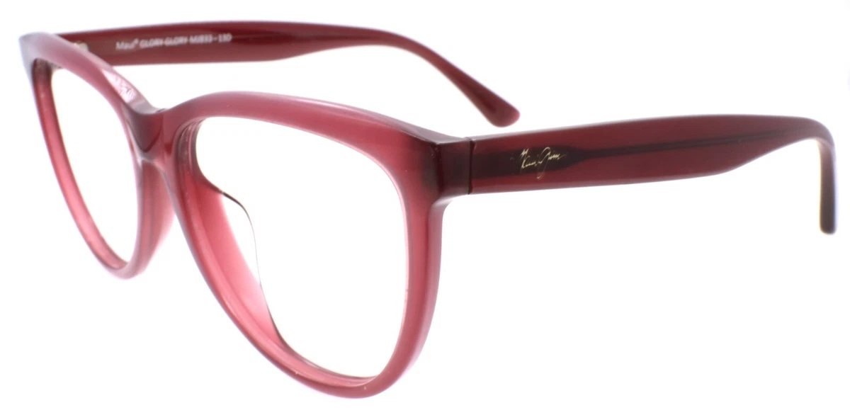 Maui Jim Glory Glory MJ 833-13D Transparent Milky Raspberry / Maui Rose® Polar MAUI JIM GLORY GLORY MJ 833-13D MILKY RASPBERRY MAUI ROSE  main image 2
