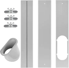 (Open box)TURBRO Portable Air Conditioner Window Vent Kit Window Slide Kit Plate