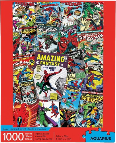 Spider-Man Jigsaw Puzzle Marvel 1000 Pieces Ages 10+ New | eBay
