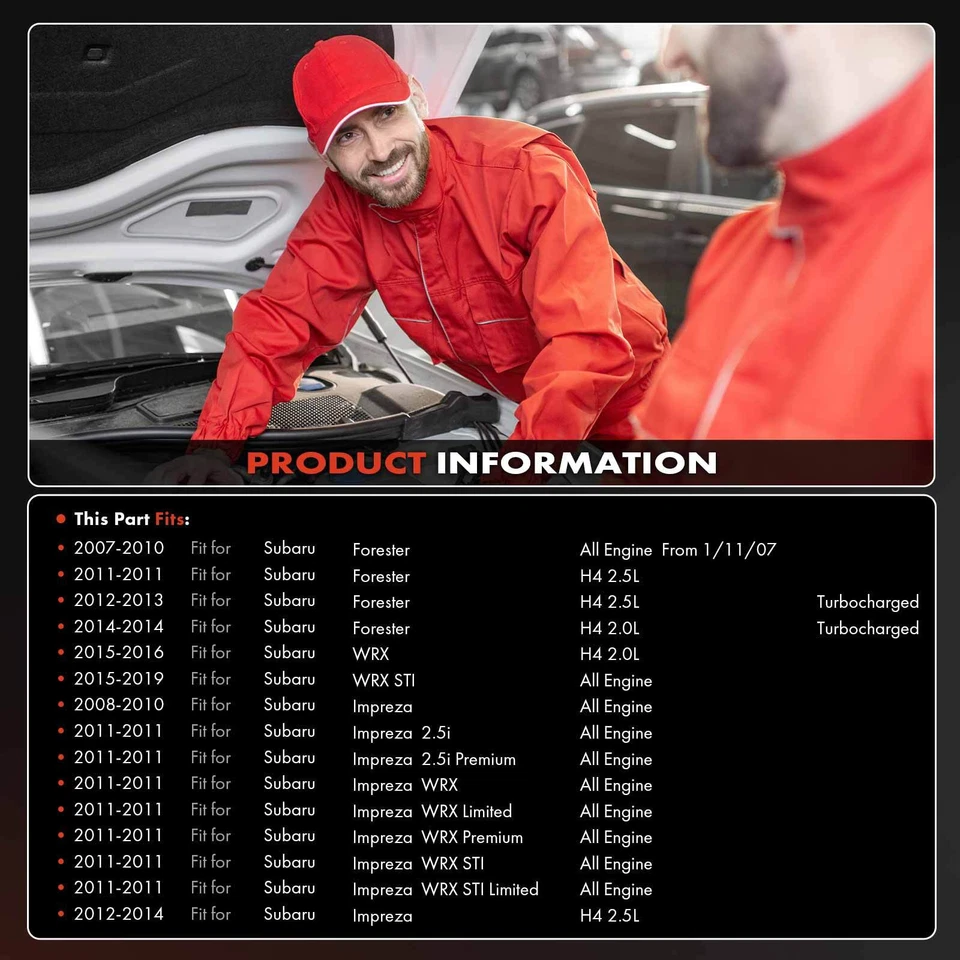 Compresor de aire acondicionado con polea de 4 ranuras para Subaru Impreza 08-14 Forester WRX WRX STI Foto 2 de 4