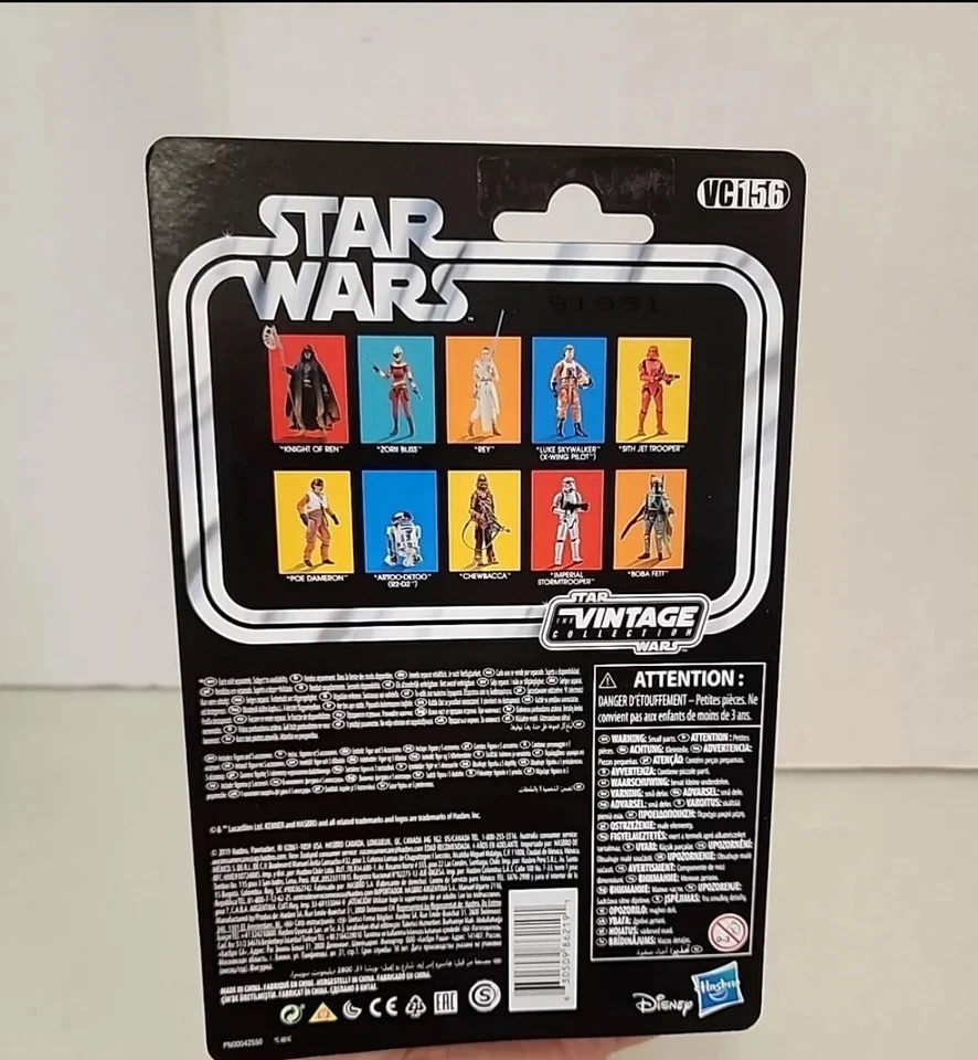 Figura de acción Star Wars: The Vintage Collection VC156 Rey - Rise Of Skywalker Foto 2 de 2