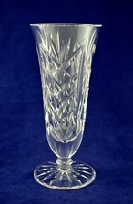 Waterford Crystal "GIFTWARE" Small Trumpet Flower Vase 7" - Stunning