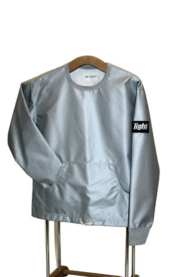 Our Legacy AW14 Silver Reflective Pullover Jacket Patch ''light''
