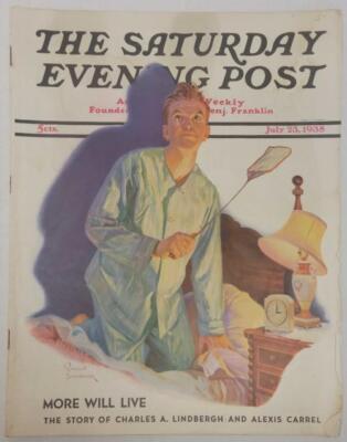Saturday Evening Post Jul 23 1938 Russell Sambrook Cover, More Will Love