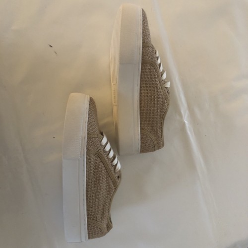 Asos Womens Raffia Lace Up Flatform Shoe Size 7 - Picture 3 of 7