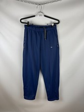 Nike Vintage y2k striped blue track pants logo