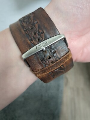AUTHENTIC FOSSIL QUARTZ RETRO MEN'S FLIP ANTIQUE VINTAGE WATCH | eBay