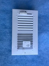 hart cooley 8x4 two way ceiling sidewall stampfaced grille aluminum.
