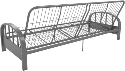 Aiden Metal Futon Frame, Full Size - Silver Silver - Picture 9 of 12