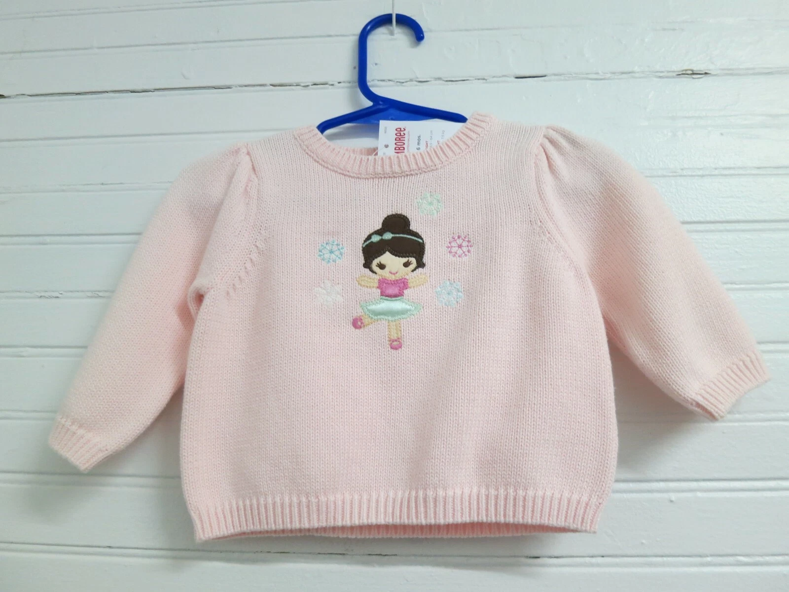NWT Gymboree Cardigan Sweater Top 3-6m Ballirina PINK C-6