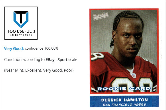 Derrick Hamilton, WR - Topps - 49ers, 2004 - #209, Bazooka