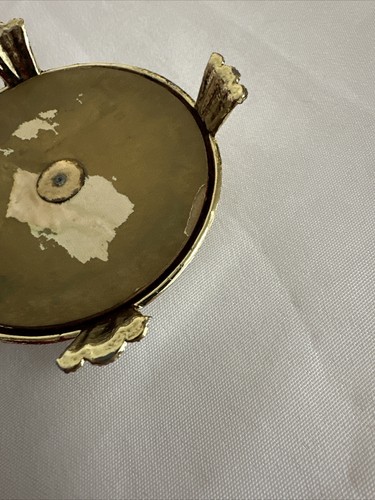 VTG Gold Tone Metal - 4 hole lip stick holder “Louisiana The Pelican State” - Picture 12 of 19