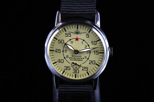 Mechanical men's wristwatches POBEDA PILOT Vintage watch Aviation watch - Picture 3 of 12