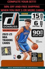 🏀🏀 2022-23 DONRUSS BASKETBALL • YOU PICK SINGLES • Mix & Match