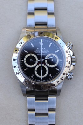 Rolex Daytona Zenith MK1 Floating Ref 16520 mit Servicekarte & Box