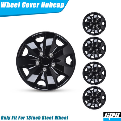 #ad 13#x27;#x27;Wheel Guards For Car Accessories Wheel Covers Snap Clip on For 13” Hub Caps $41.99