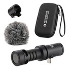 Rode Videomic Me-C+ USB-C Mikrofon für iOS und Android Smartphones mit Softcase
