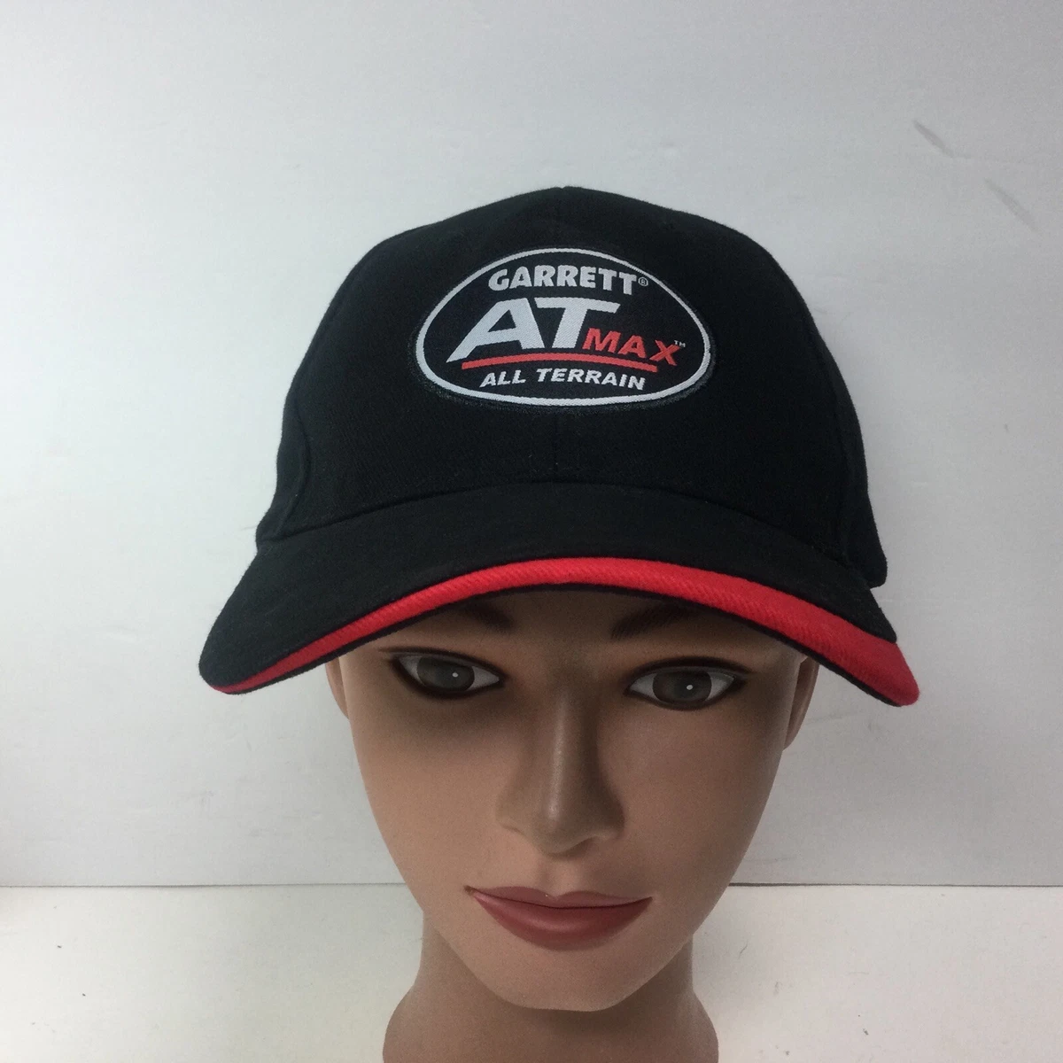 Garrett AT Max All Terrain Hat Metal Detector Black Adjustable Cap