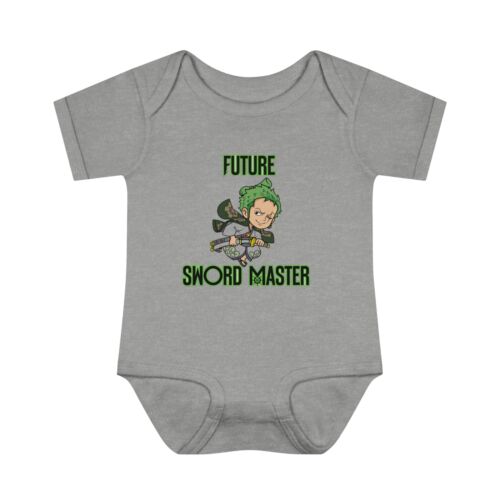 Future sword master Infant Baby Rib Bodysuit - Picture 1 of 13
