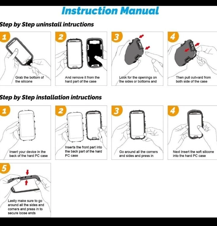 ULAK iPhone 5S 保护壳,iPhone 5 保护壳,iPhone SE 海军蓝 + 黄色 — 第 4/4 张图片