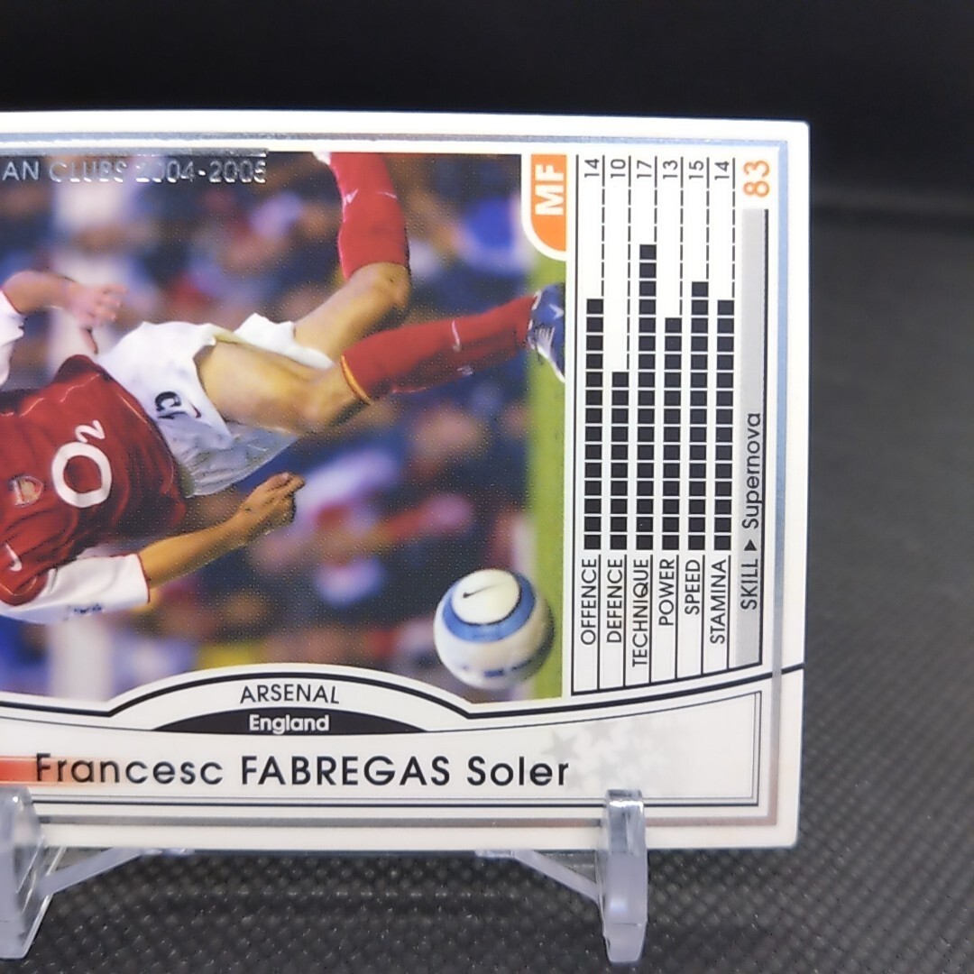 Francesc FABREFAS Soler No.009 WCCF Football Soccer card Japanese