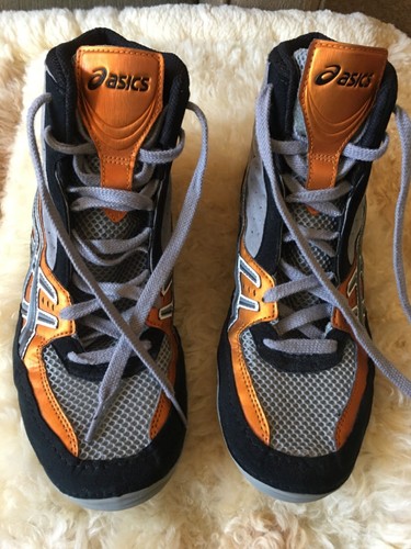 Asics Men's 9 Grey, Copper, Black 