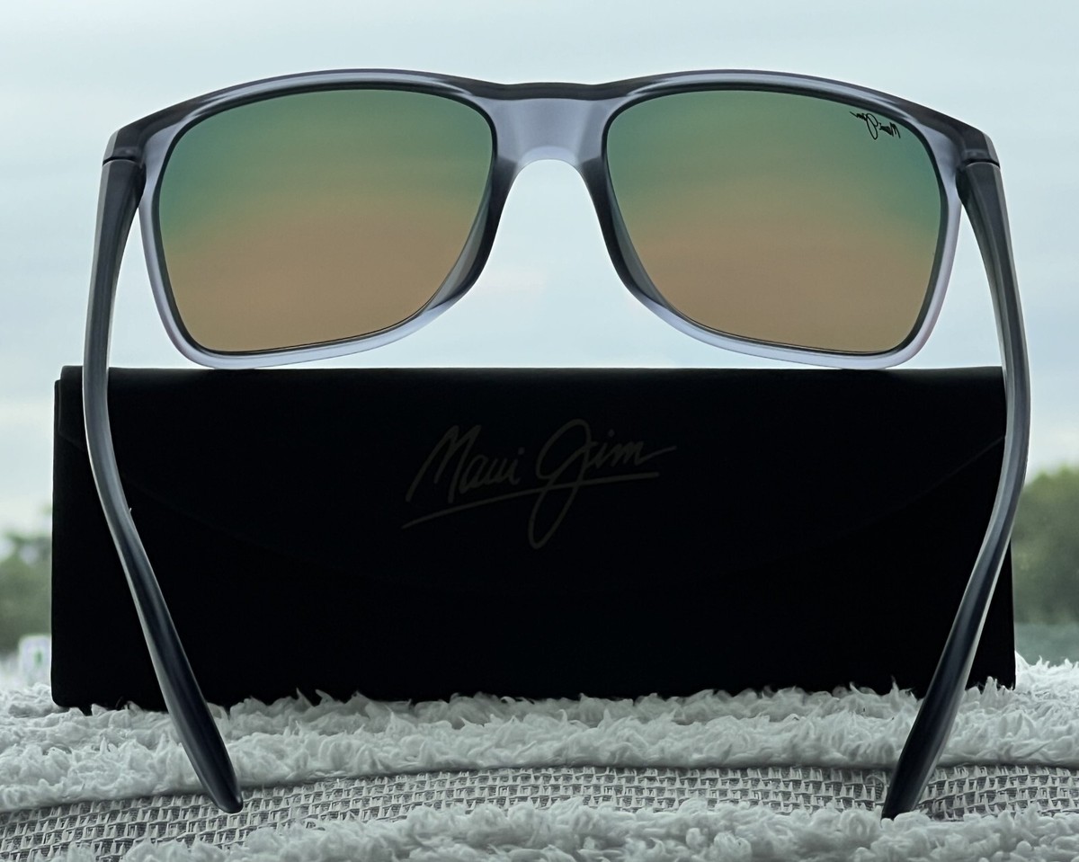 Maui Jim Pailolo MJ 618 14 Translucent Grey + Hawaii Lava