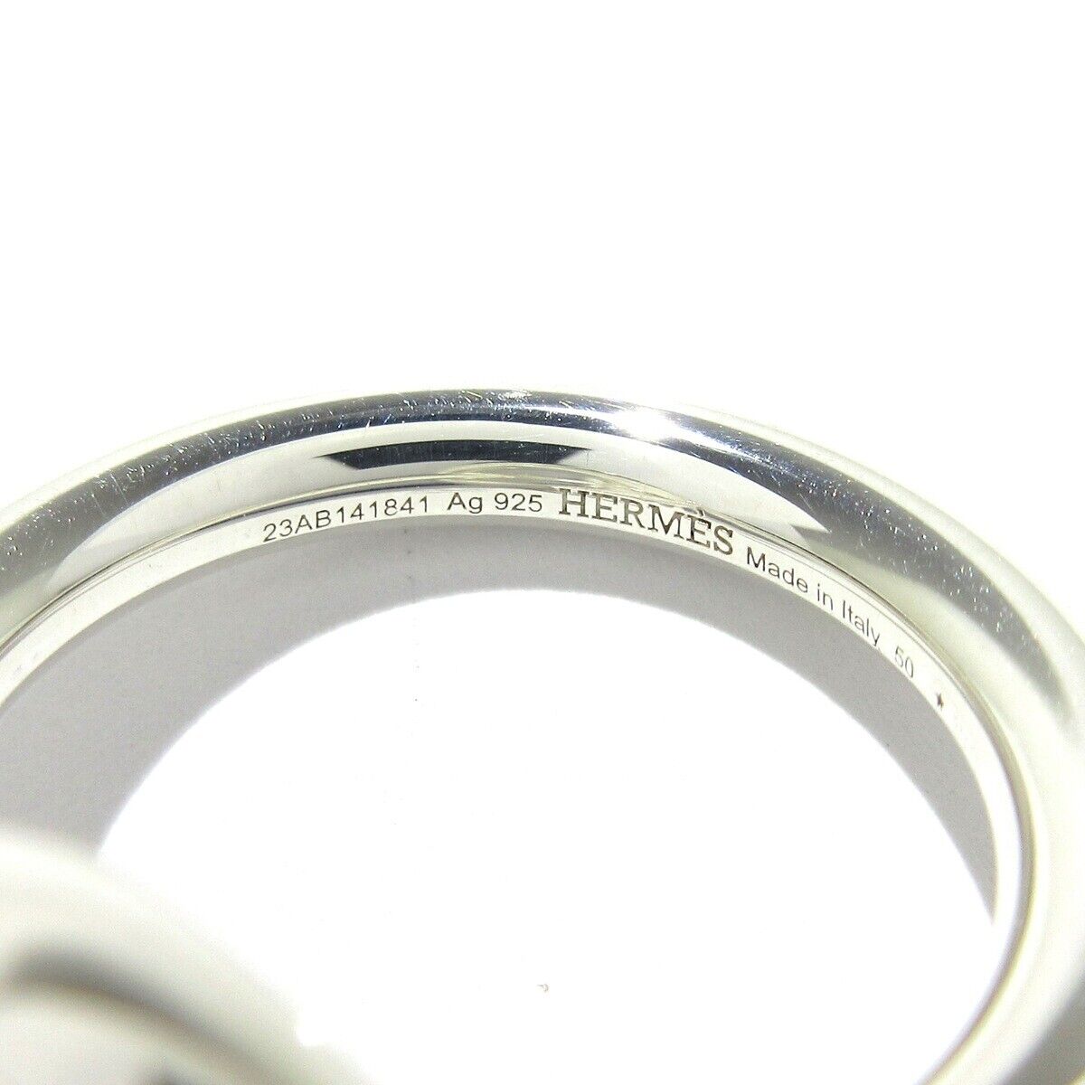 Auth HERMES Echappee - Silver 23AB141841 Ring | eBay Auth HERMES Echappee - Silver 23AB141841 Ring | eBay