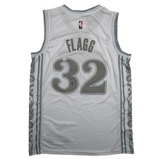 Autographed/Signed Cooper Flagg Mavericks White City Edition Jersey PSA/DNA COA