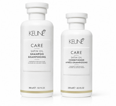 Keune Care Satin Oil Shampoo & Conditioner Set   10.1 fl oz + 8.5 fl oz