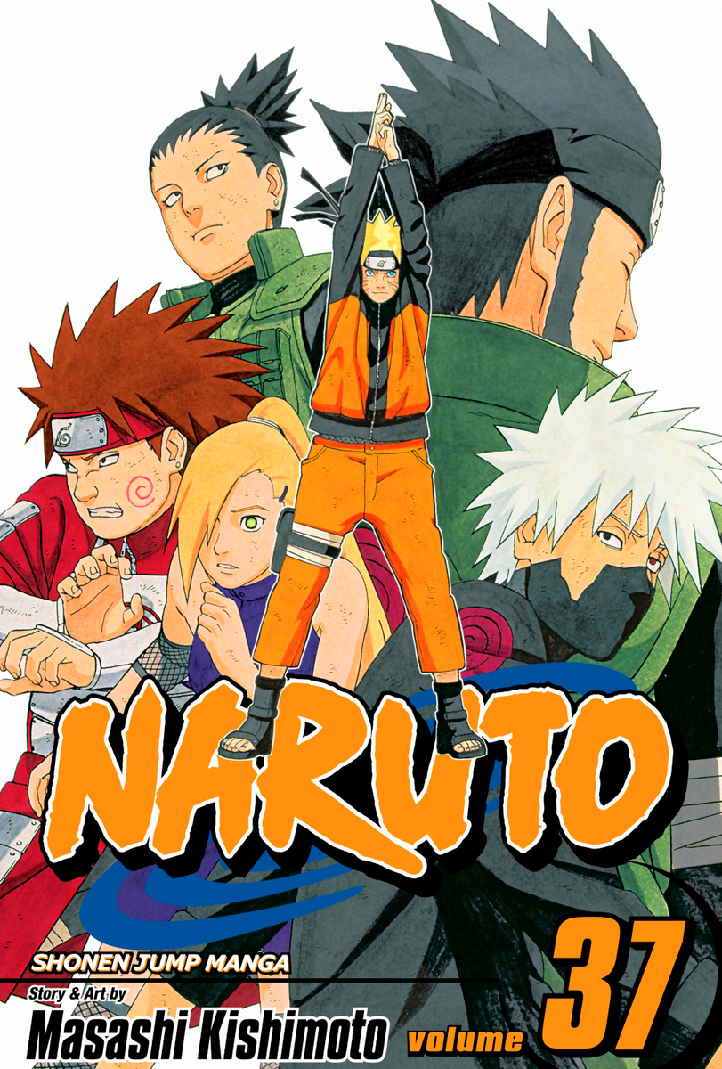 Naruto Vol 37 Cover Art - 11x17